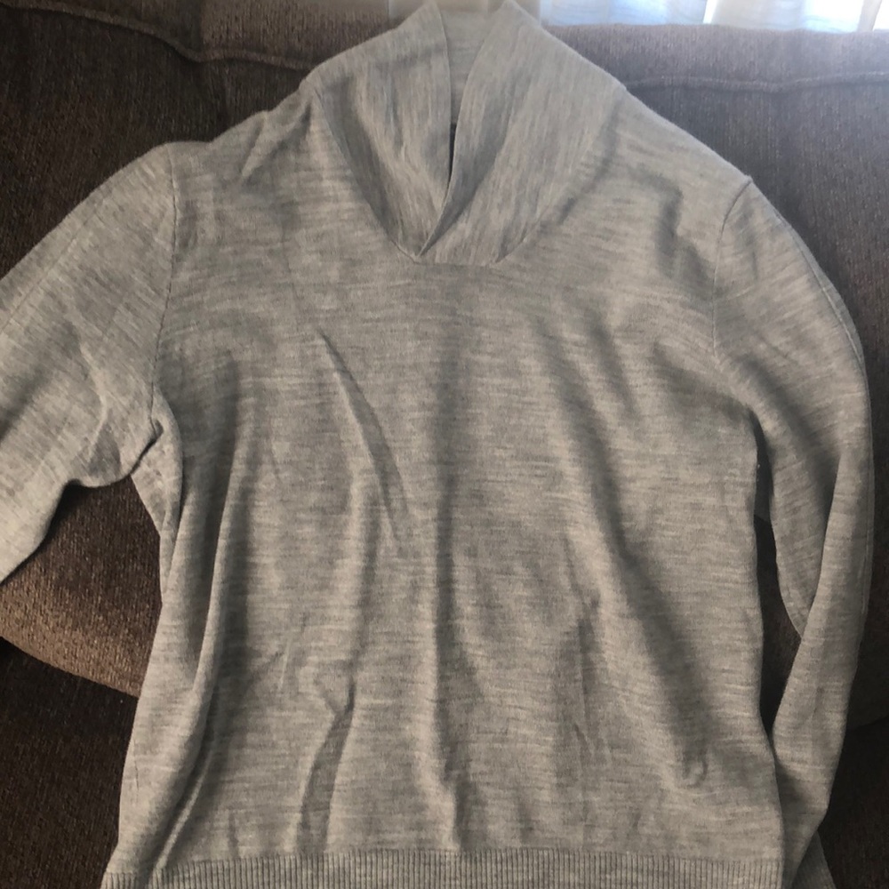 Grey Mens Banana Republic Size Large Sweater